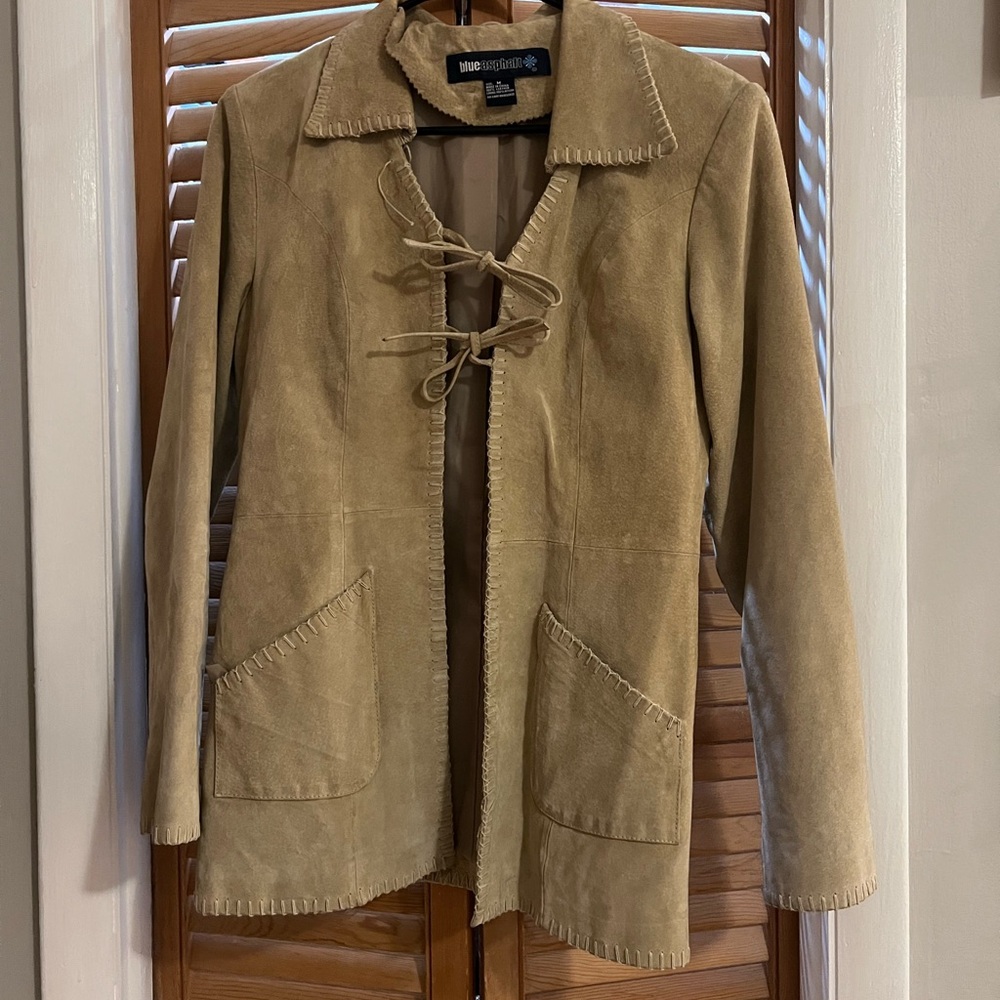 Stitched Leather Jacket